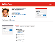 Tablet Screenshot of insurancedean.ca